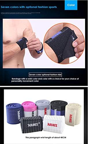 Dexlary Wrist Wraps, 2 pacote de suporte de pulso de pulso para levantamento de peso, tiras de levantamento de peso Brace de