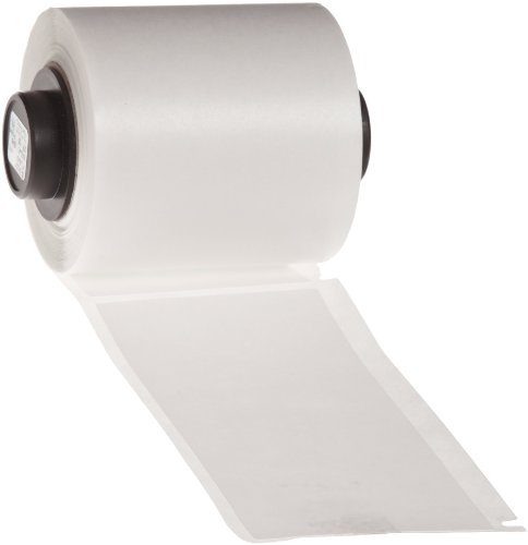 Brady PTL-37-424 TLS 2200 e TLS PC Link 3 Largura x 1,9 Altura, B-424 Papel de uso geral, Label de acabamento fosco branco