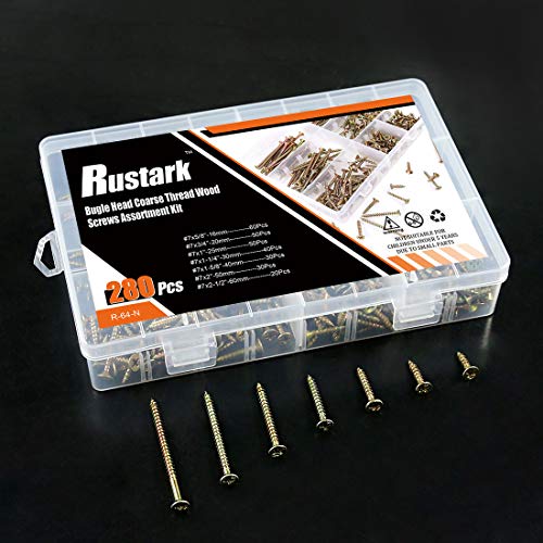 Rustark 280-PCs [7 5/8 '' a 2-1/2 '']