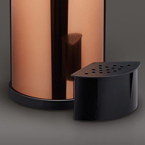 Suporte de utensílio de cozinha rotativo da classe mestre, 18,5 x 14 cm - Efeito de cobre, marrom