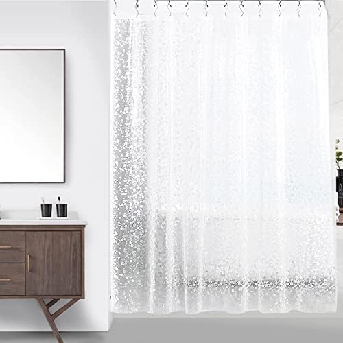 Cortina de chuveiro de decoração omg, revestimento de cortina de chuveiro de paralele