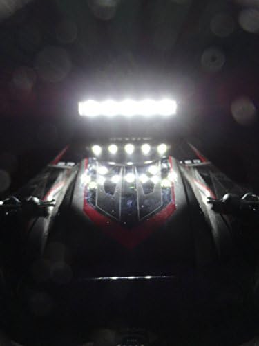 APEX RC Products 5 LED de 89 mm de barra de luz de alumínio compatível com o SST Latrax, Traxxas 1/16 Slash, Stampede/4x4/nitro,