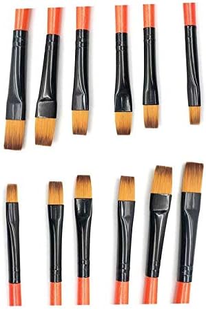 SDGH 6PCS/Set Hair Artist Brushes aquarela escovas de óleo acrílico Gouache pinting Brush Professional Brinche Art Supplies