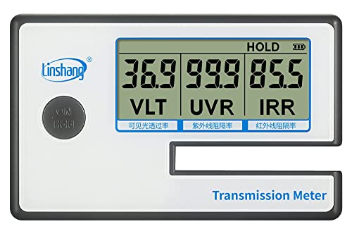 YFYIQI Janela Solar Testador de Filme Solar Medidor de Filme Solar Medidor de Tonolamento do Medidor de Torno Solar Testador de Rejeição