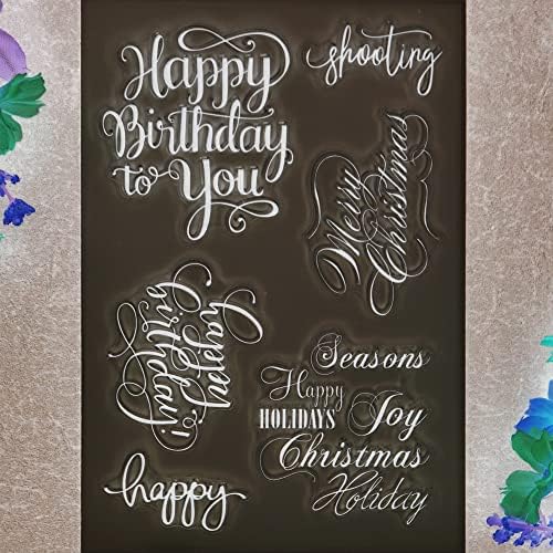 DDOUJOY PALAVRAS FELIZ ANIVERSÁRIO PARA VOCÊ BEMILES HOLODAS STAPIAS CLARAS PARA CARTÃO FAZENDO DE CARTÃO E DIY SCRAPBOOKING