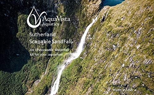 V aquavista aquática Sutherland Scapable Sandfall Kit