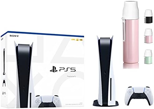 PS5 - Sony PlayStation 5 Console Disc Versão + Controlador sem fio - X86-64 -AMD Ryzen Zen 8 CORES CPU, 16 GB GDDR6 RAM, 825 GB