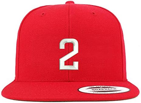 Trendy Apparel Shop número 2 Bordado bordado Snapback Flatbill Baseball Cap