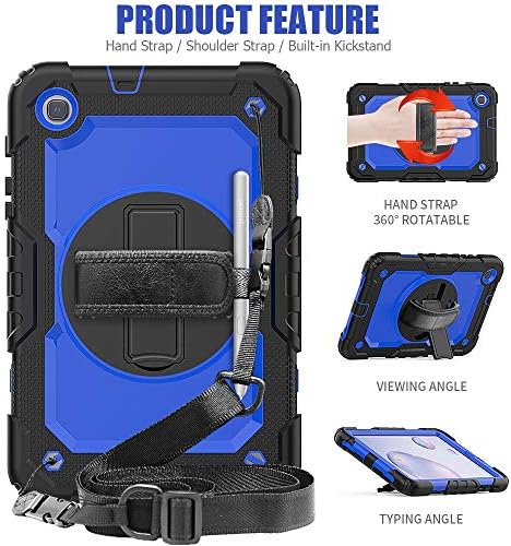 Tablet PC Case de proteção Tampa de proteção compatível com Samsung Galaxy Tab a 8,4 polegadas T307 （2020 terce-camada