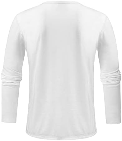 Xiloccer camisetas casuais para homens camisetas de pescoço de pescoço esbelta