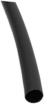 X-dree calor encolhimento de tubo de tubo assassinato de cabo de cabo de 1 metro de comprimento 2,5 mm interno Dia preto