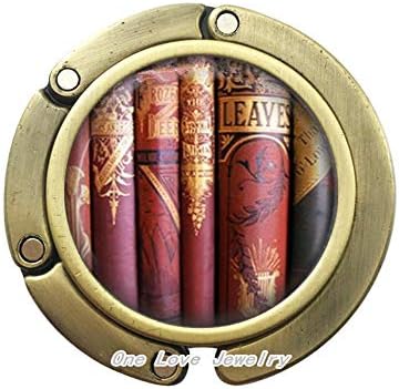 Livro de joalheria Bolsa de bola de amor Livros de amor da biblioteca de gancho da bolsa literária, TAP355