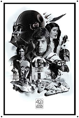 Sinal de lata de metal retro 8x12 polegadas Star Wars Poster Retro Metal Sign Pulp Fiction Fiction Poster Tin Sign