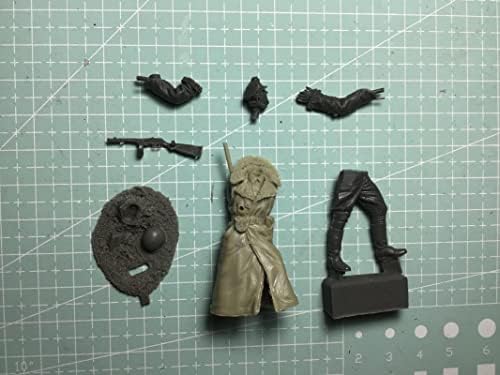 Goodmoel 1/35 Oficial Alemão da Segunda Guerra Mundial resina Figura / Soldado Desmonte e não pintado kit em miniatura
