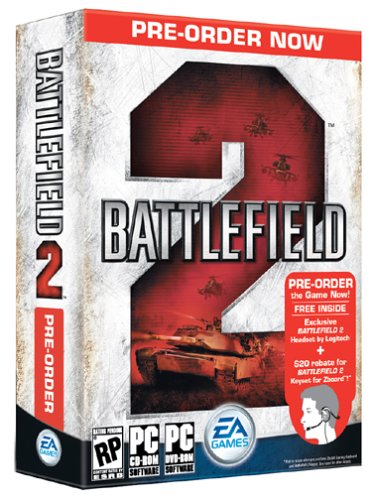 Battlefield 2 Logitech Headset [Veja as instruções abaixo para obter este item gratuitamente com a compra do jogo] - PC
