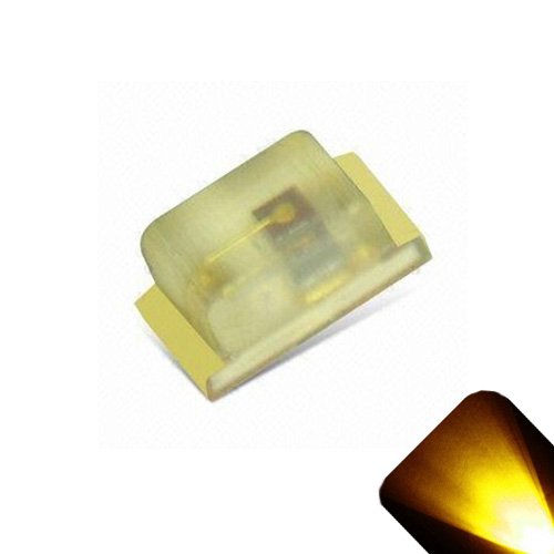 0402 SMD Amarelo/Ouro - LED Ultra Bright