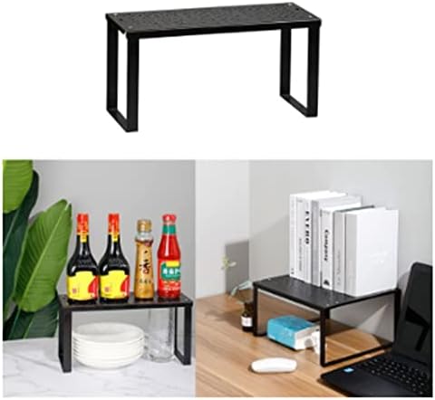 Achvac Small End Table Kitchen Shelf Storage for Cabinet Counter armário Organizador de rack empilhável Organizador multifuncional