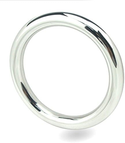 Descontone pênis inoxidável anéis de metal anel de metal para masculino