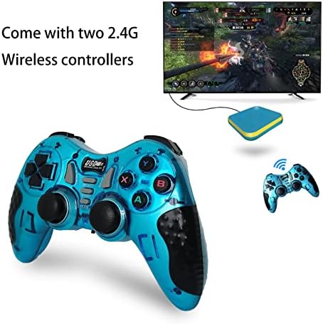 Zyrah Plug and Play Game Console de 256 GB Classic 3D Fighting PS N64 Console de jogos retrô Android TV Top Box Built -En 50000 Games