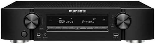 MARANTZ NR1711 8K Slim 7.2 Channel Ultra HD AV Receptor-Wi-Fi, Bluetooth, Heos embutido, Alexa & Smart Home Automation-Vídeos de 8k e transmissão de várias salas