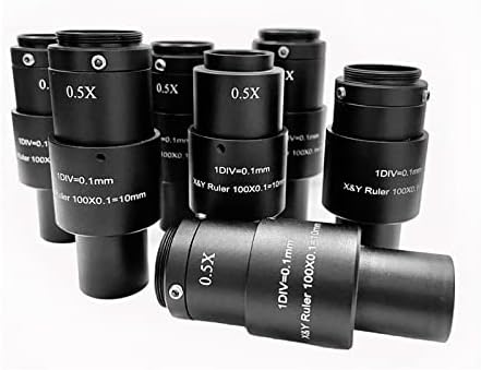 Acessórios para microscópio 0,5x Microscópio óptico Adaptador Reduza os consumíveis do laboratório de câmera industrial de montagem C-Mount