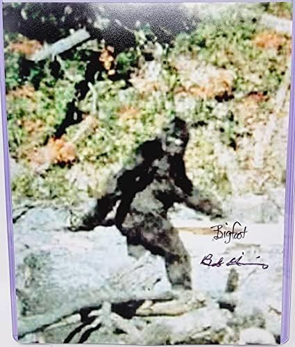 Bob heironimus assinou 8x10 foto 1967 Patterson Gimlin Film Bigfoot Suit