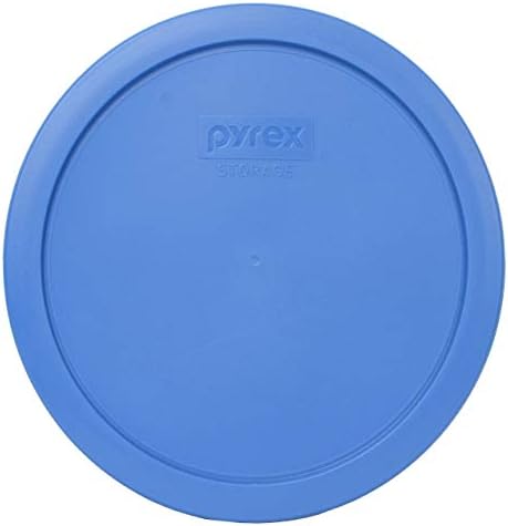 Pyrex 7402-PC 6/7 xícara de copa marinha de armazenamento de alimentos de plástico redondo marinho, fabricado nos EUA