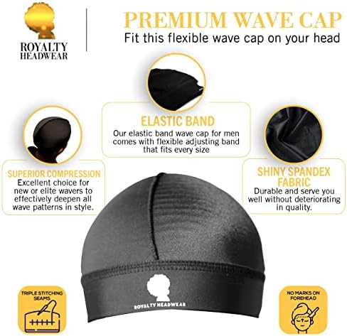 Royalty Headwear Premium Wave Cap, o melhor boné de onda para ondas 360, 540 e 720