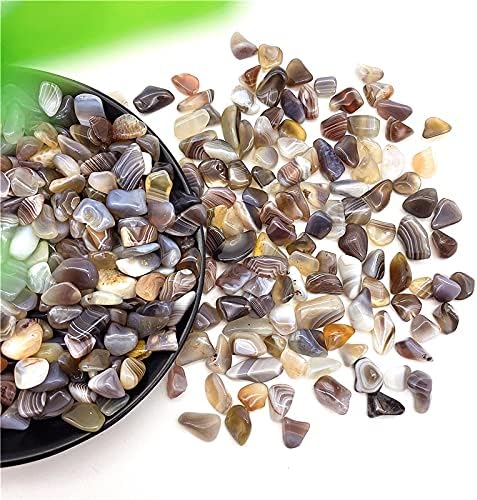 Qiaononi ZD1226 50G Natural cinza Botsuana AGATE CRISTAL DE CRISTAL DE CRISTAL DE CRISTAL Decoração para decoração de aquário