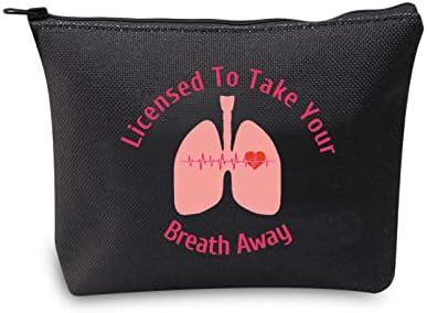 G2TUP Terapeuta respiratório Presente Obrigado Médico Respiratório Bag Cosmético Licenciado para tirar o fôlego da Bolsa de Presente