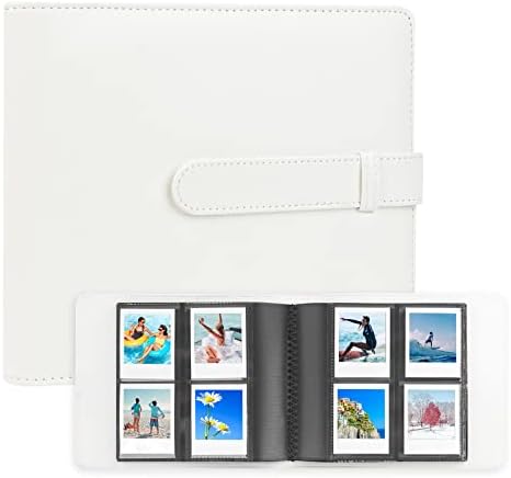 256 Bolsões Álbum de fotos para Mini Câmera Polaroid Go Instant, álbuns de fotos de capa de couro vegano premium para Polaroid