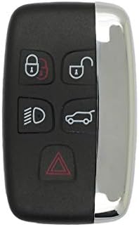 Chave de substituição segaden shell + não cor em branco Inserir chave compatível com Land Rover Range Rover 5 botões Smart Keyless