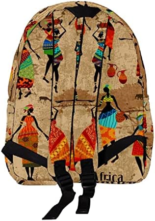 Mochila de viagem VBFOFBV, mochila de laptop para homens, mochila de moda, arte étnica de mulheres africanas vintage