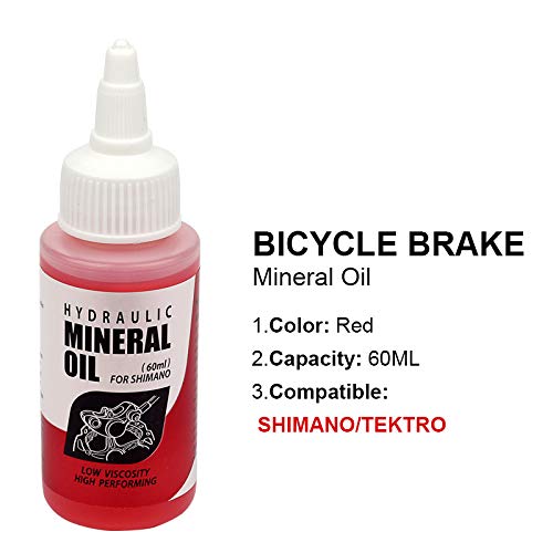 Bikein Pro MTB Bike Brake Oil Oil Oil para Shimano Brake System Oils Hidráulicos 60ml