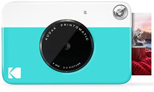 Câmera de impressão instantânea digital da Kodak Printomatom e Printomatom Digital Instant Print Camera e 2 x3 Premium Zink Foto Papel