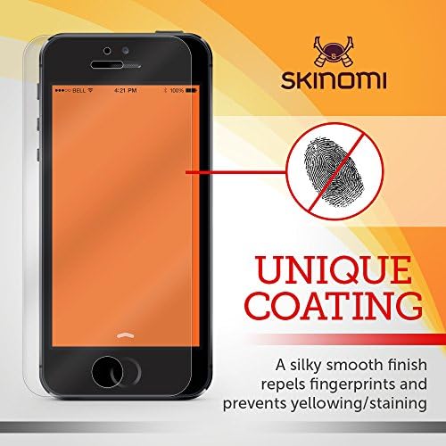 Skinomi protetor de corpo inteiro fosco compatível com a série Apple Watch 8/7 Cobertura completa da pele fosca anti-Glare HD Film
