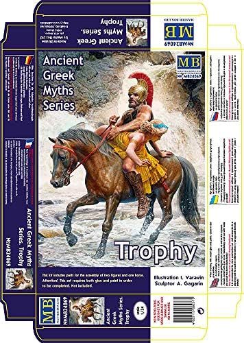 Caixa Master MB24069 1/24 Mythology Series Greek Fighter & Bishoujo Ritual Plástico Modelo