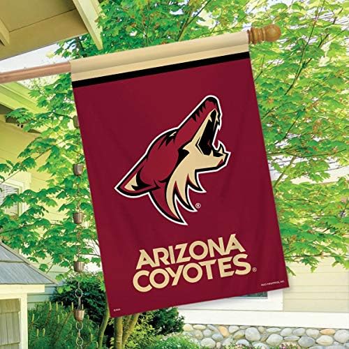 Arizona Coiotes House Flag Hockey licenciado 28 x 40