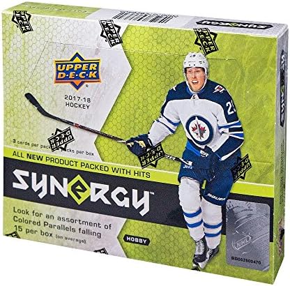 2017-18 Upper Deck Synergy Hockey Hobby 10 caixas de caixa