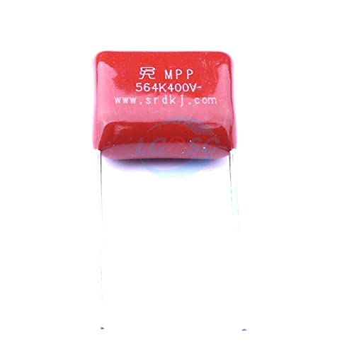 10 PCS Capacitor de filme de polipropileno 560NF ± 10% CBB21 Capacitor de filme de metal radial chumbo mpp564k2g1910168lc