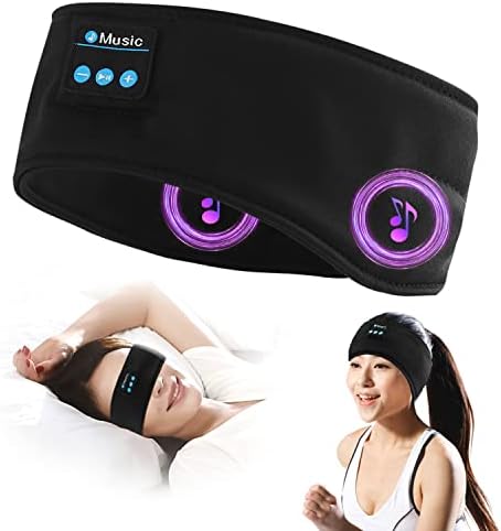 Leakaowee 2023fone de ouvido do sono, o fone de ouvido Bluetooth Sports Sleep, com alto-falantes estéreo de alta definição de alta definição, adequados para sono, esportes, corrida, ioga, insônia, viagens aéreas etc.tj7
