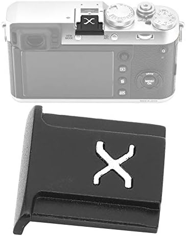 Capa de sapato quente de metal, capa de sapato quente da câmera, acessórios leves à mão para os fotógrafos de câmera