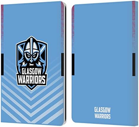 Os projetos de capa principal licenciados oficialmente Glasgow Warriors Away 2022/23 Crest Kit Livro da carteira da carteira