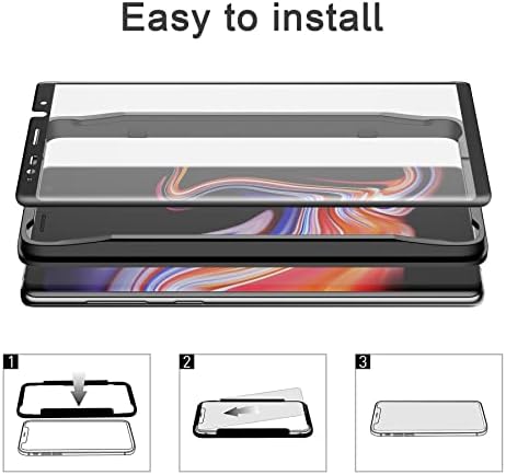 Protetor de tela do celular para Samsung Galaxy Note 8,6,3 polegadas, filme de vidro temperado, 2 pacote