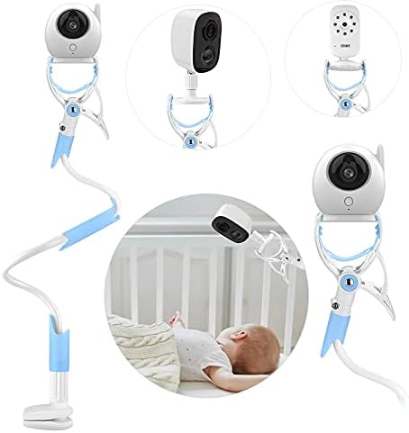Portador universal do monitor bebê Mount X3, Blue & Green & White Infantil Baby Camer, prateleira de monitor de bebê,