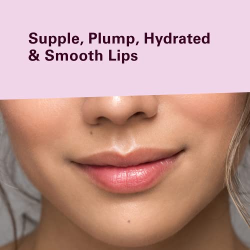 M3 Naturals Colágeno Lips Plumper clinicamente comprovado Enhanciador de lábios naturais para lábios mais macios mais altos aumentados de elasticidade Reduzir linhas finas hidratando brilho de brilho Primer