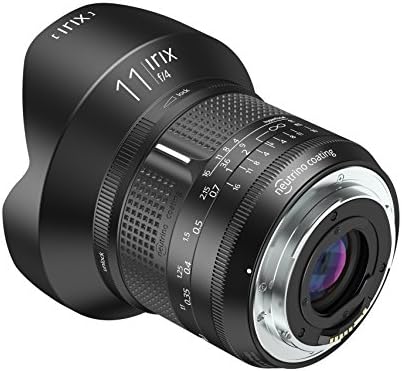 IRIX 11mm f/4.0 Lente Firefly para Nikon - Lente retilínea de grande angular com chip AE embutido para Nikon