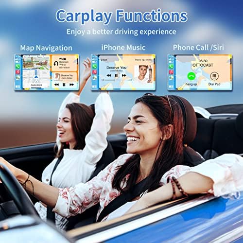 Kaming Apple Wireless Apple CarPlay Adaptador - Dongle do CarPlay sem fio para carros com fio Carplay para converter conectados a sem fio, plug & play, suporte online atualização