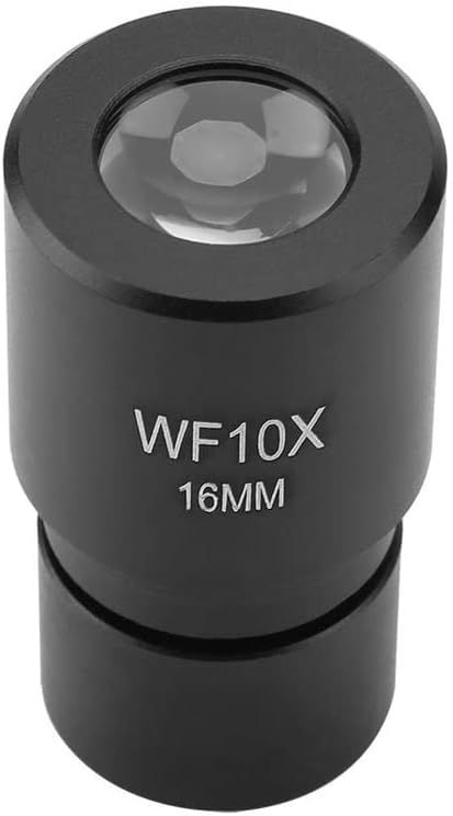 Kit de acessórios para microscópio para adultos wf10x 16mm microscópio biológico ocular, com escala de 0,1 mm de laboratório