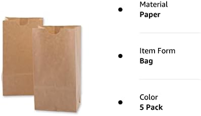 DelightBox Mini Kraft Sacos de papel 100 por pacote